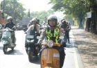Polres Pasuruan Bersama Toga Tomas dan Komunitas Gelar Touring Bersholawat Untuk Kamseltibcarlantas