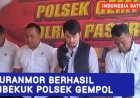Curanmor Berhasil Dibekuk Polsek Gempol