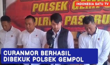 Curanmor Berhasil Dibekuk Polsek Gempol